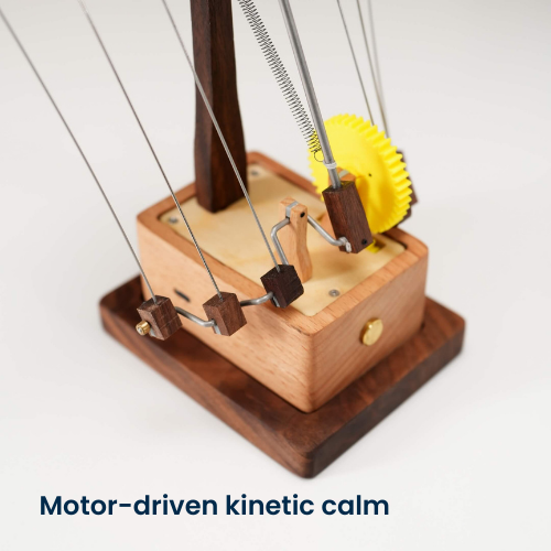 Handgemaakte houten manta-rog automaat