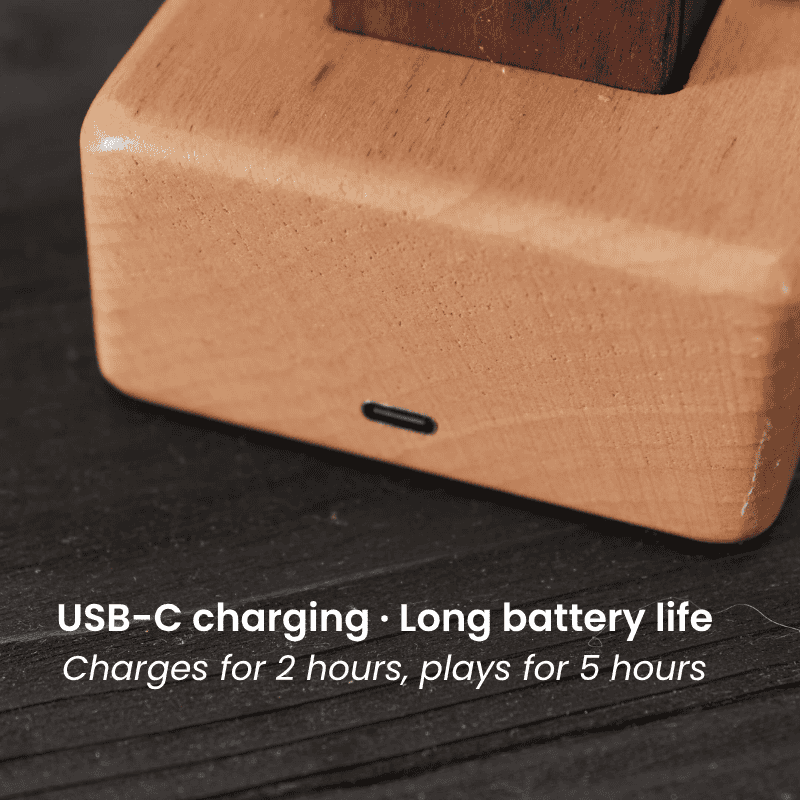 Handgemaakte houten manta-rog automaat